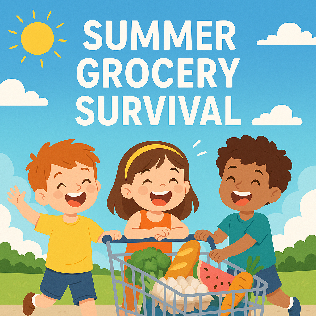 Summer Grocery Survival: Feeding Hungry Kids Without Breaking the Bank